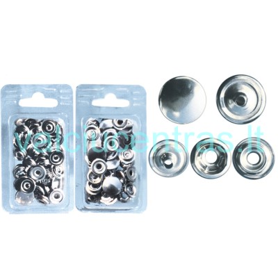 Chromuotos tento kniedės