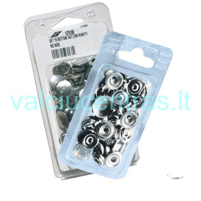 Nerūdijančio plieno tento kniedės