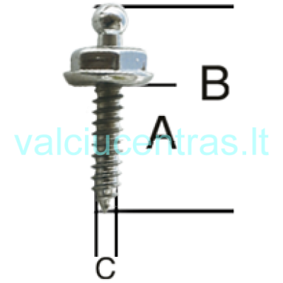 Tvirtinimo detalė 10vnt.