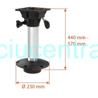 Įleidžiama koja sėdynei 44-57cm Įleidžiama koja sėdynei 44-57cm