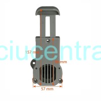 Atidaromas drenažo vožtuvas