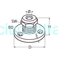 A4 N. plieno 4-11mm laido įvadas A4 N. plieno 4-11mm laido įvadas