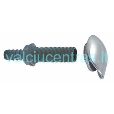 Drenažo detalė su dangteliu ir 20 mm žarnos pajungimu