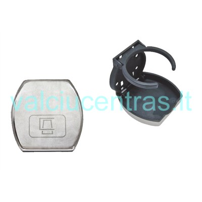 Nerūdijančio plieno gėrimų laikiklis