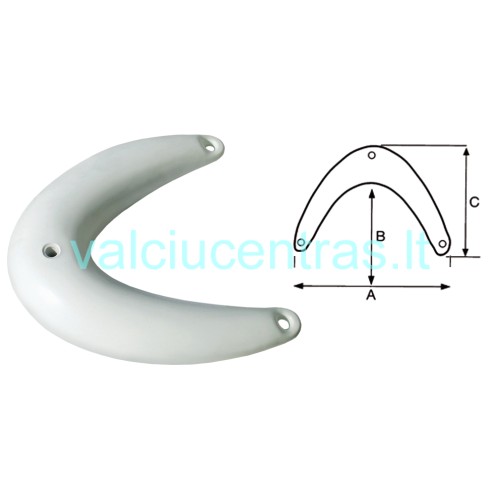 Fenderis valties priekiui Fenderis valties priekiui