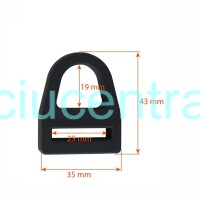 Stogelio tvirtinimo detalė Stogelio tvirtinimo detalė