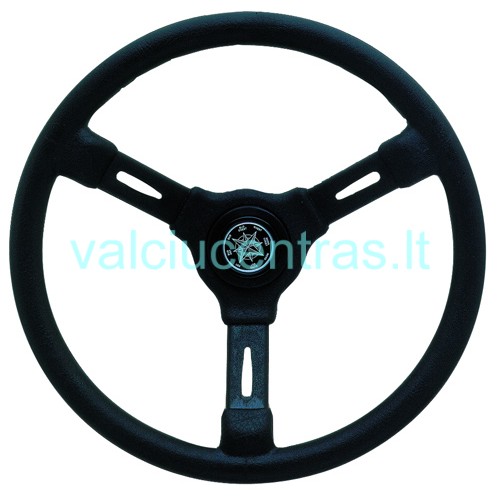 Termo plastiko vairas, aukštos kokybės, atsparus UV 350 mm Termo plastiko vairas, aukštos kokybės, atsparus UV 350 mm