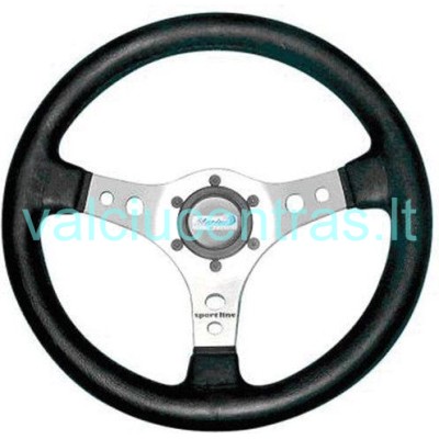 Aukštos kokybės anoduoto aliuminio vairas OCEANO 350 mm