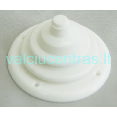 Troso - kabelio įvado guma juoda/balta