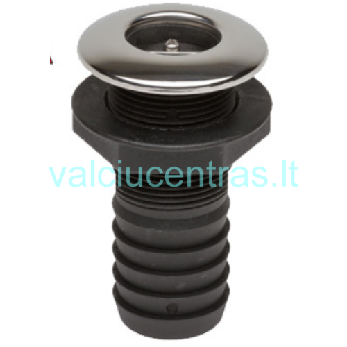 Drenažo detalė su atgaliniu vožtuvu 38mm