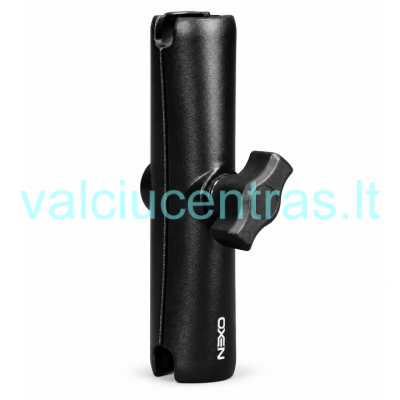 NEXO dvigubas laikiklis su 1″ rutulio jungtimis, 15 cm