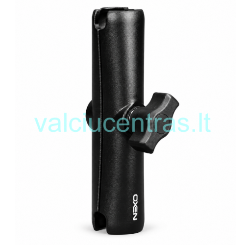 NEXO dvigubas laikiklis su 1″ rutulio jungtimis, 15 cm
