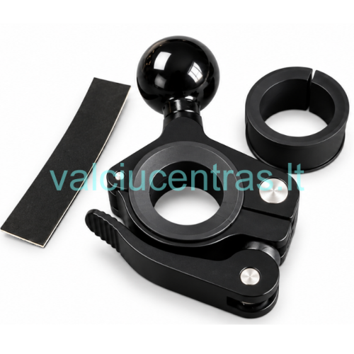 NEXO laikiklis ant vamzdžio su 1″ rutuliu ir greito atlaisvinimo mechanizmu, 25/32 mm