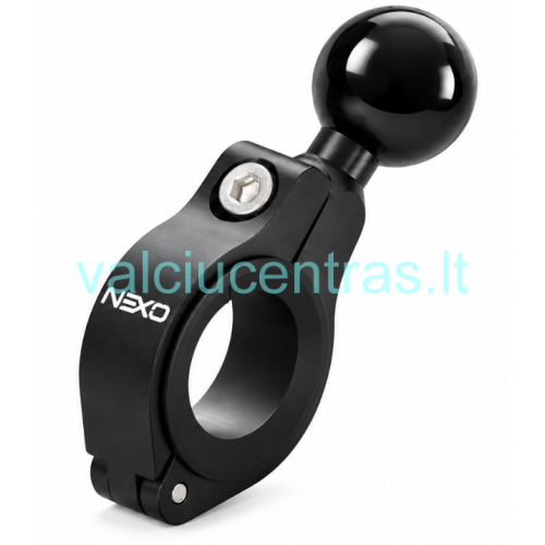 NEXO laikiklis ant vamzdžio su 1″ rutuliu, 25/32 mm