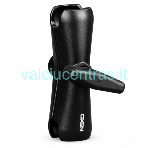 NEXO dvigubas laikiklis su 1,5″ rutulio jungtimis, 14 cm