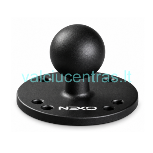 NEXO tvirtinimo pagrindas su 1″ apvaliu rutuliu