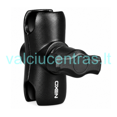 NEXO dvigubas laikiklis su 1″ rutulio jungtimis, 6 cm