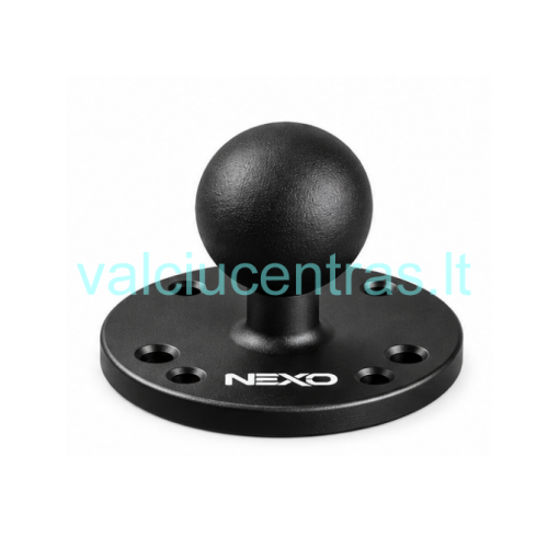 NEXO apvalus tvirtinimo pagrindas su 1,5″ rutuliu