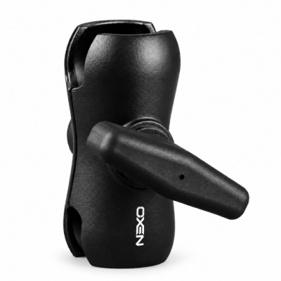 NEXO dvigubas laikiklis su 1,5″ rutulio jungtimis, 9 cm