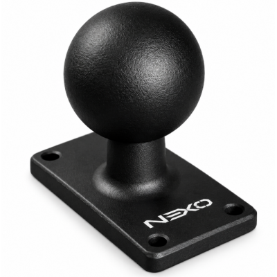 NEXO stačiakampis tvirtinimo pagrindas su 1,5″ rutuliu