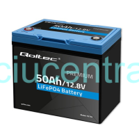 Akumuliatorius Qoltec LFP12-50 (53704) 12.8V 50Ah Lithium Ion Akumuliatorius Qoltec LFP12-50 (53704) 12.8V 50Ah Lithium Ion