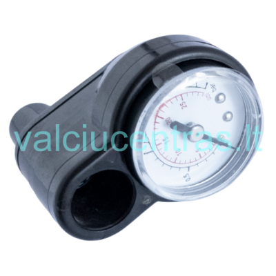 Pressure gauge for inflatable boats