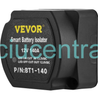 Dviejų akumuliatorių atskyrimo rėlės (VSR) komplektas Dviejų akumuliatorių atskyrimo rėlės (VSR) komplektas