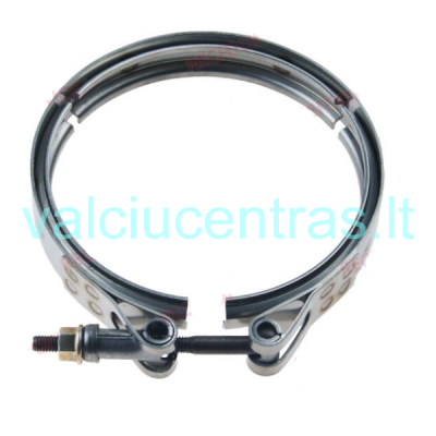 Exhaust elbows and turbine clamps for Volvo Penta engines