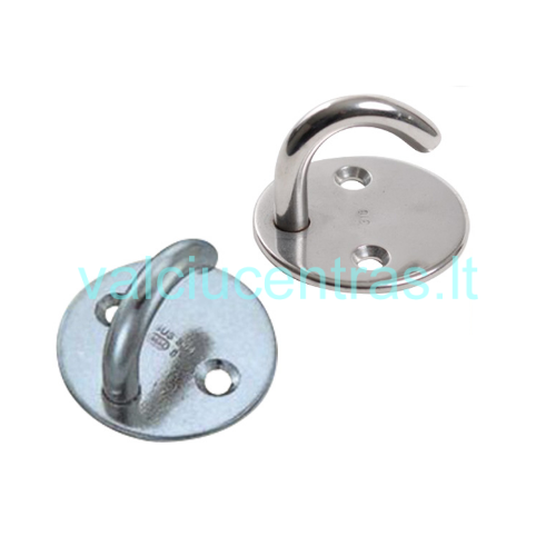 N. plieno apvalus pagrindas su kabliuku