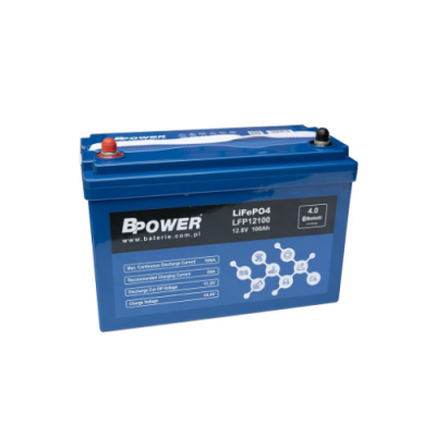 BPOWER LFP12-100 12.8V 100Ah Lithium Ion BT akumuliatorius