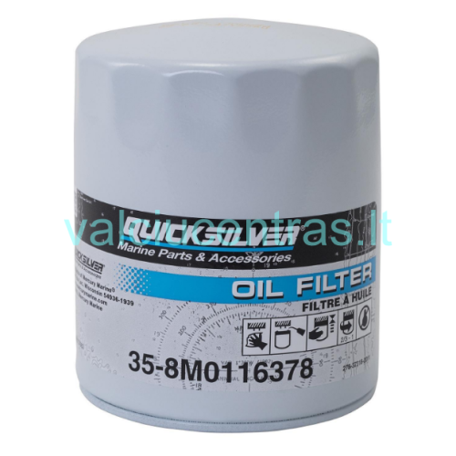 Originalus Mercury, Volvo Penta tepalo filtras