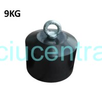 Rubberised round anchor Rubberised round anchor