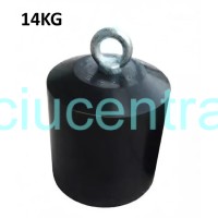 Rubberised round anchor Rubberised round anchor