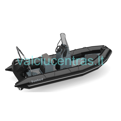 Bombard Explorer 500 RIB valtis (juodos spalvos)