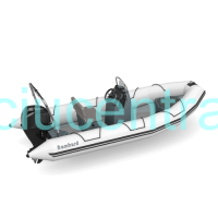 Bombard Explorer 500 RIB valtis (juodos spalvos)