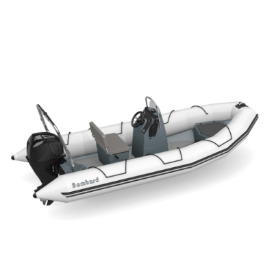 Bombard Explorer 500 RIB valtis (pilkos spalvos)