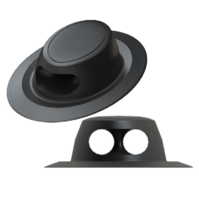 Borika klijuojamas virvės laikiklis