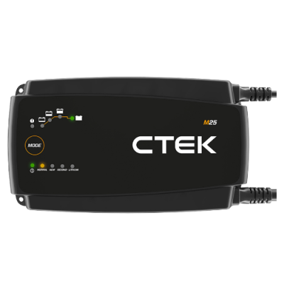 CTEK M25 12V 25A Marine impulsinis įkroviklis akumuliatoriams 