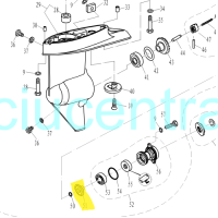 Atbulinės pavaros dantratis Parsun F5A/F6A