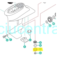 Reduktoriaus dantratis Yamaha Reduktoriaus dantratis Yamaha