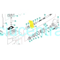 Priekinės pavaros dantratis Yamaha varikliams Priekinės pavaros dantratis Yamaha varikliams