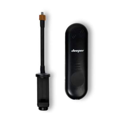 Deeper ryšio stiprintuvas ir laikiklis