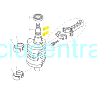 Parsun F8/F9.8 alkūninio veleno detalė Parsun F8/F9.8 alkūninio veleno detalė