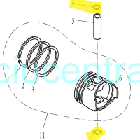 Poveržlė Parsun F5A/F6A Poveržlė Parsun F5A/F6A