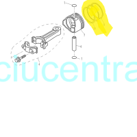 Parsun F8/F9.8 stūmoklio žiedų komplektas  Parsun F8/F9.8 stūmoklio žiedų komplektas