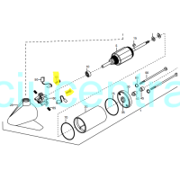 Minn Kota šepetėlių korpuso varžtas 830-001 Minn Kota šepetėlių korpuso varžtas 830-001