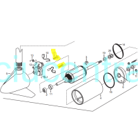 Minn Kota šepetėlių korpuso varžtas 830-007 Minn Kota šepetėlių korpuso varžtas 830-007