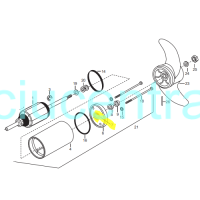 Minn Kota variklio detalė - įvorė 144-049 Minn Kota variklio detalė - įvorė 144-049