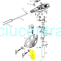 Minn Kota variklio padėties fiksavimo kaištis