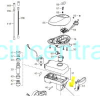 Minn Kota fiksavimo rankenos spyruoklė 2302750 Minn Kota fiksavimo rankenos spyruoklė 2302750